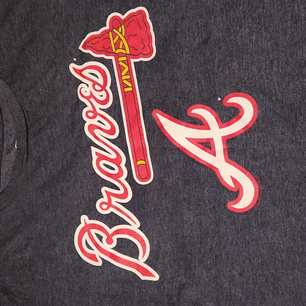 Official Atl Braves t shirt! - Picture 3 of 4